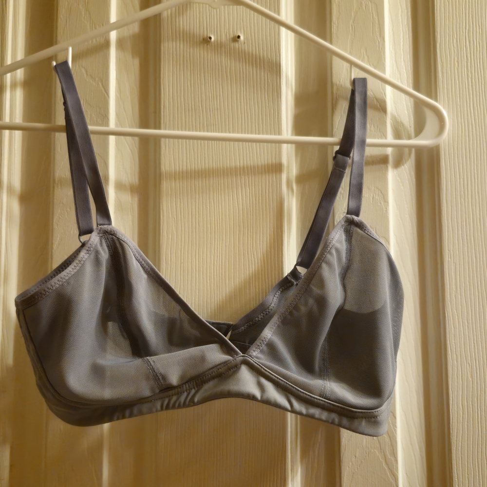 Knix Gray Smooth Cup Bra Everyday Comfort